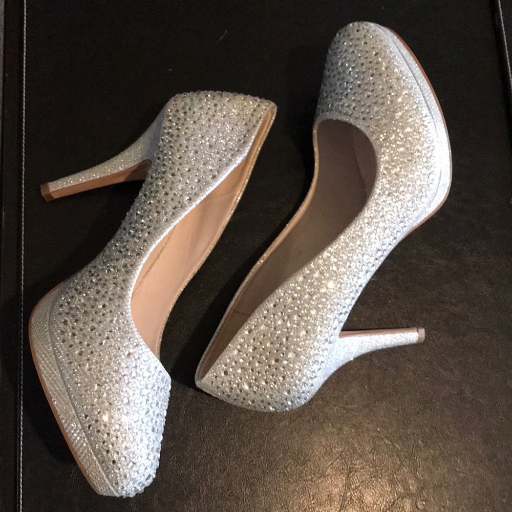 Rhinestone Pumps